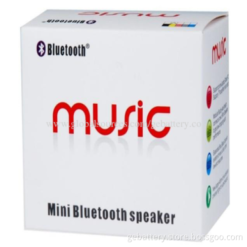 Waterproof Mini Portable Bluetooth Speakers with 3W x 1 Output Power, Up to 10m Working Range
